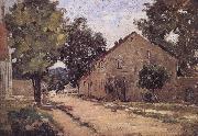 Camille Pissarro Marley Road to Hong Kong Spain oil painting artist